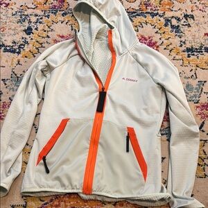 Adidas Terrex White and Orange Jacket
